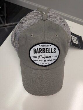 Barbells And Ponytails "OG LOGO" Mesh Ponytail Baseball Hat NEW